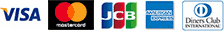 VISA/MASTER/JCB/AMEX/DINERS
