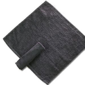 業務用タオル　黒おしぼり