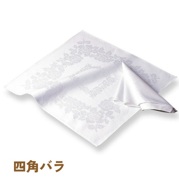 テーブルナプキン・四角バラ