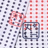 豆絞り手ぬぐい・ワンポイント印刷